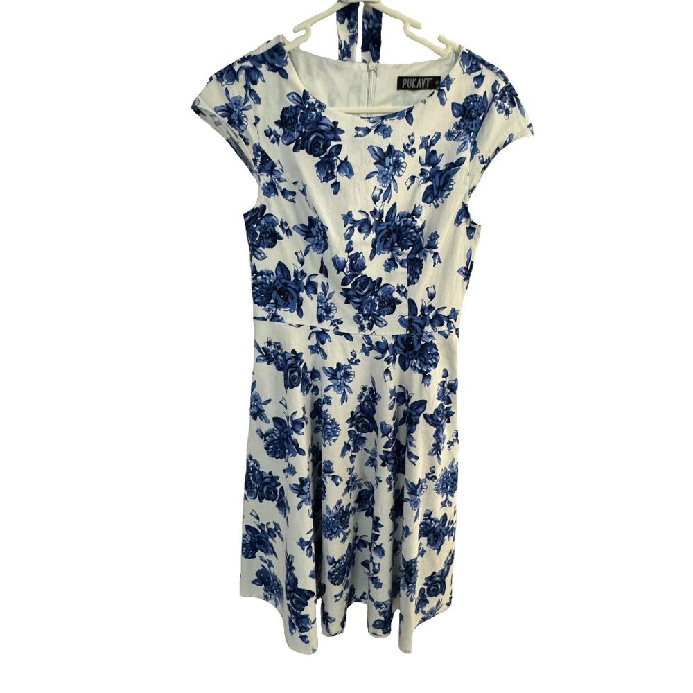 Pukavt Cap Sleeve Dress Size XXS EUC